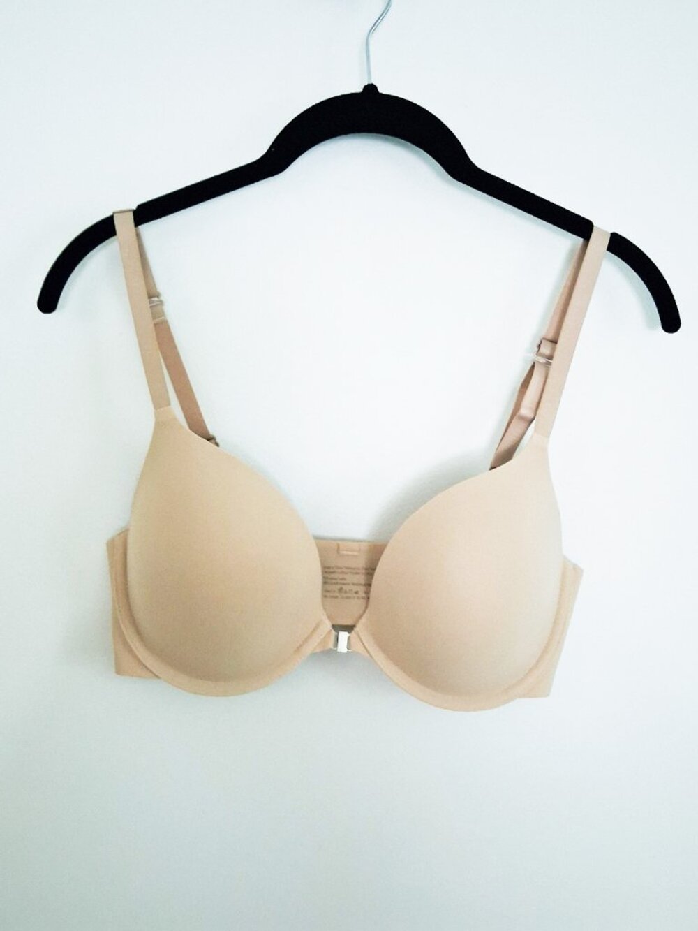 Calvin Klein Front Closure Bra, Nude Color, Removable Padding, 34D